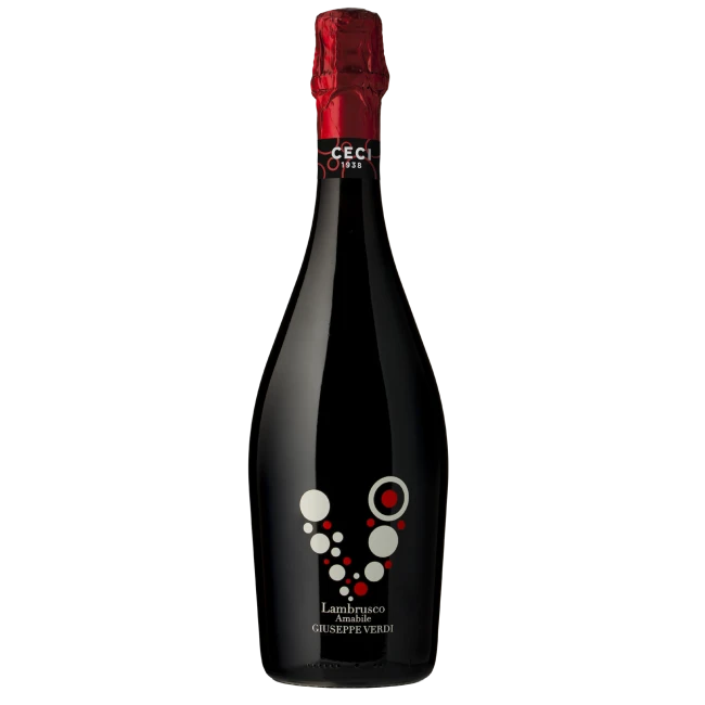Vin Spumant Lambrusco Rosu Medium-Sweet Emilia IGT Bolle Giuseppe Verdi Ceci 0.75l